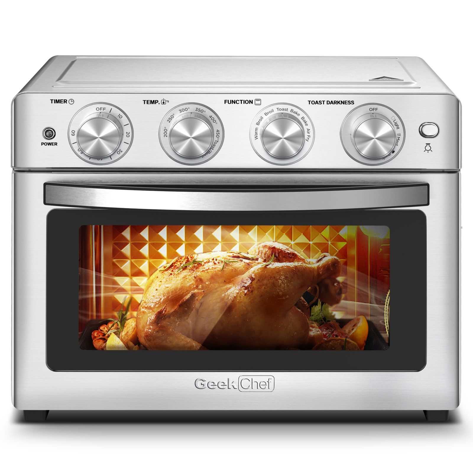 Geek Chef Air Fryer 6 Slice 26QT 26L Air Fryer Fry