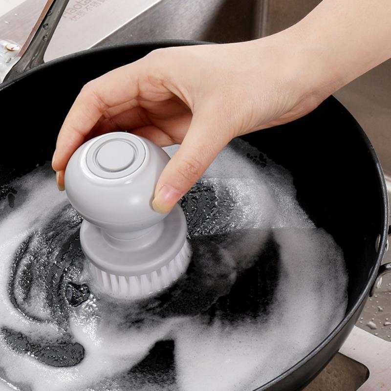 Refillable Scrubber for Pans & Bowls