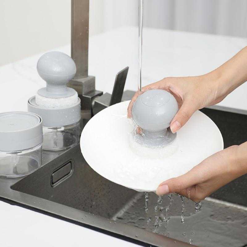 Refillable Scrubber for Pans & Bowls