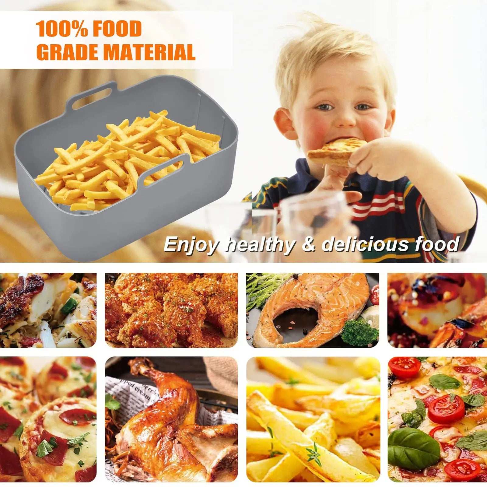 Air Fryer Silicone Pot