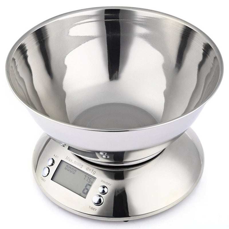 Stainless steel kitchen scale