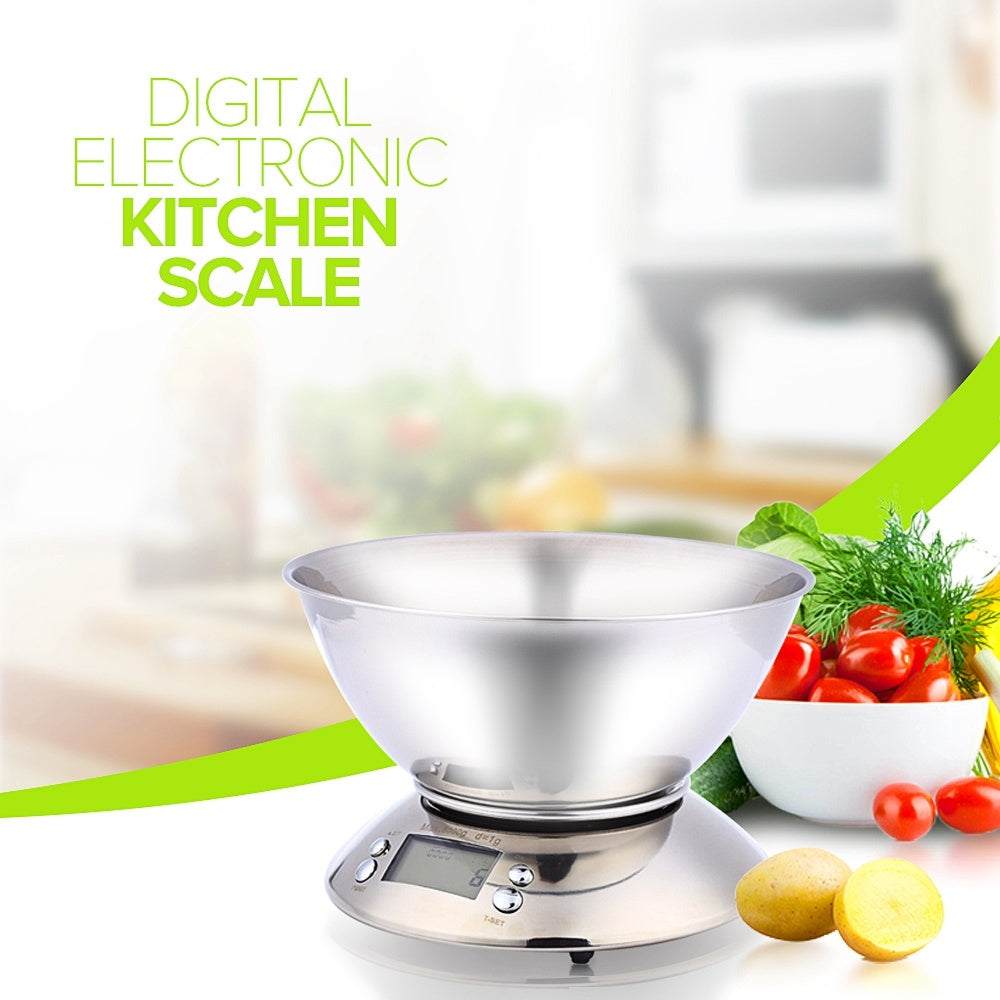 Stainless steel kitchen scale